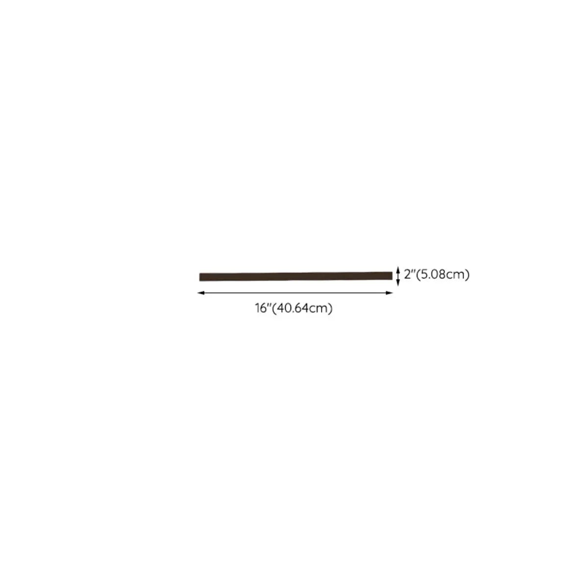 Minimalist Linear Long Outdoor LED Wall Light Black Image - 11