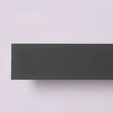 Minimalist Linear Long Outdoor LED Wall Light Black Image - 7