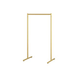 Minimalist Metal Gold Large Free Standing Coat Rack Image - 10