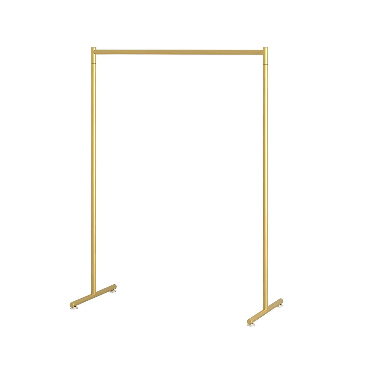 Minimalist Metal Gold Large Free Standing Coat Rack Image - 19