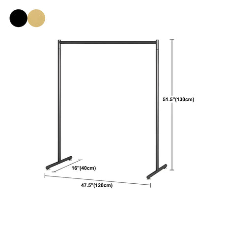 Minimalist Metal Gold Large Free Standing Coat Rack Image - 38