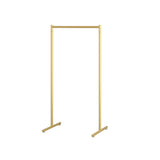 Minimalist Metal Gold Large Free Standing Coat Rack Image - 22