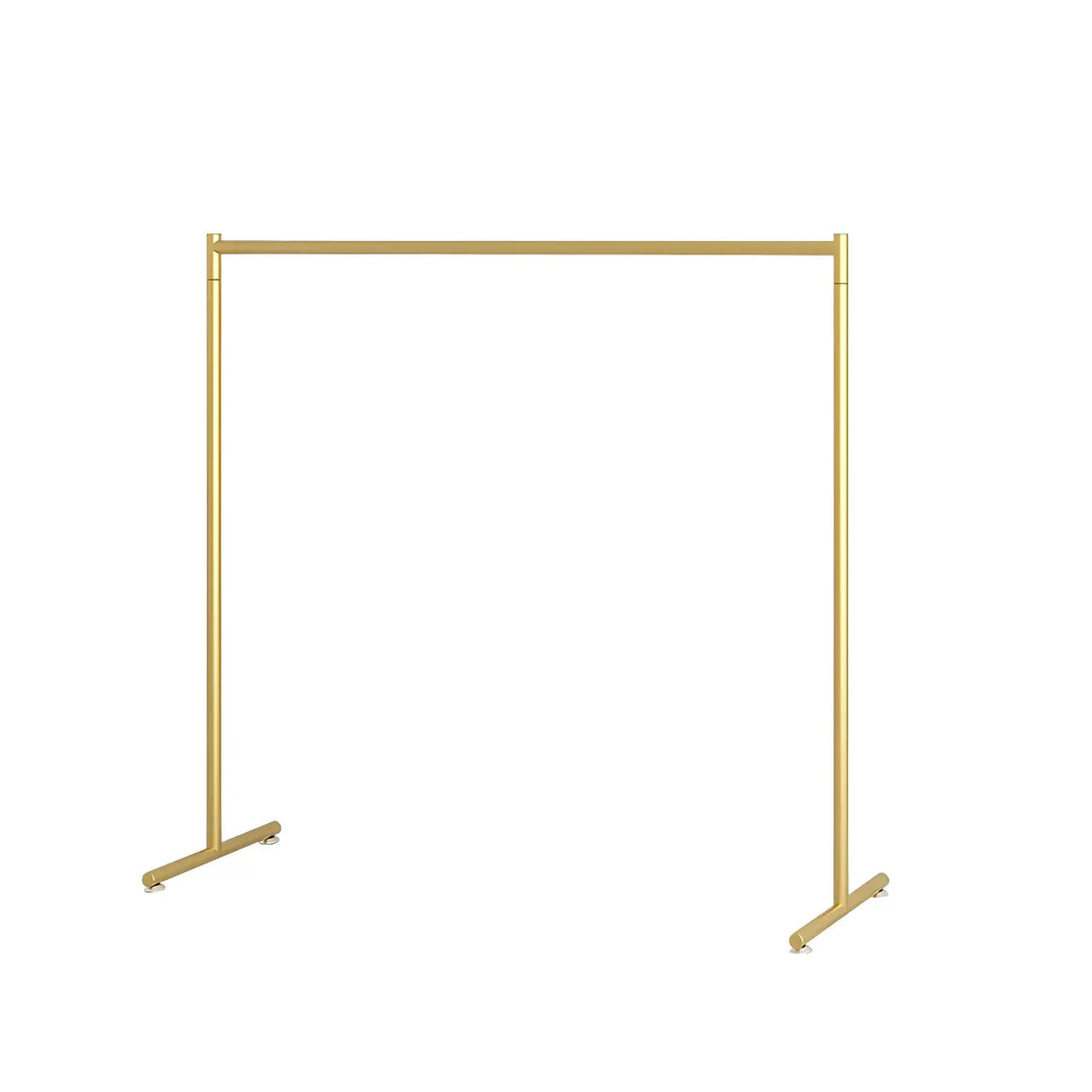 Minimalist Metal Gold Large Free Standing Coat Rack Image - 23