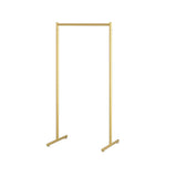 Minimalist Metal Gold Large Free Standing Coat Rack Image - 24