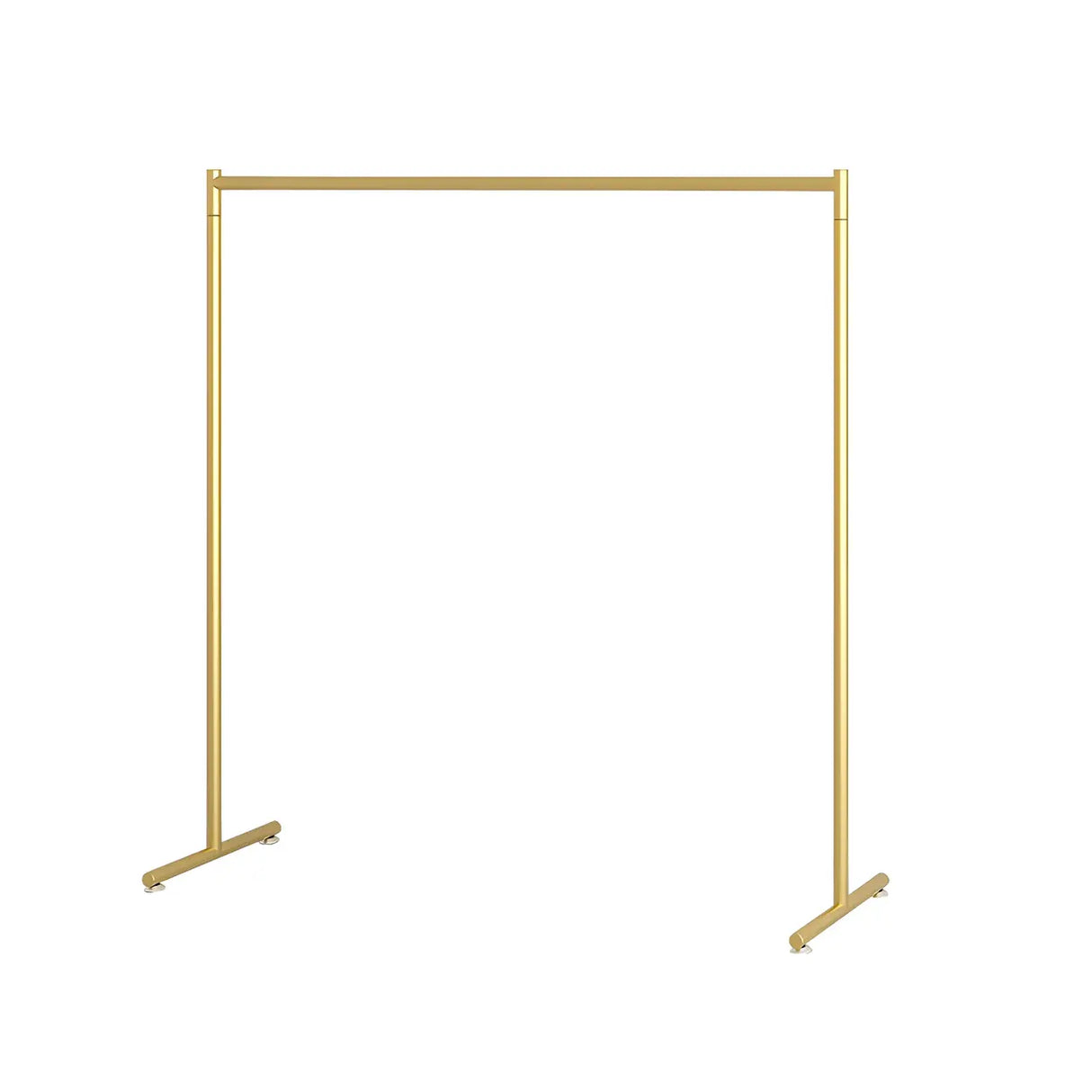 Minimalist Metal Gold Large Free Standing Coat Rack Image - 25