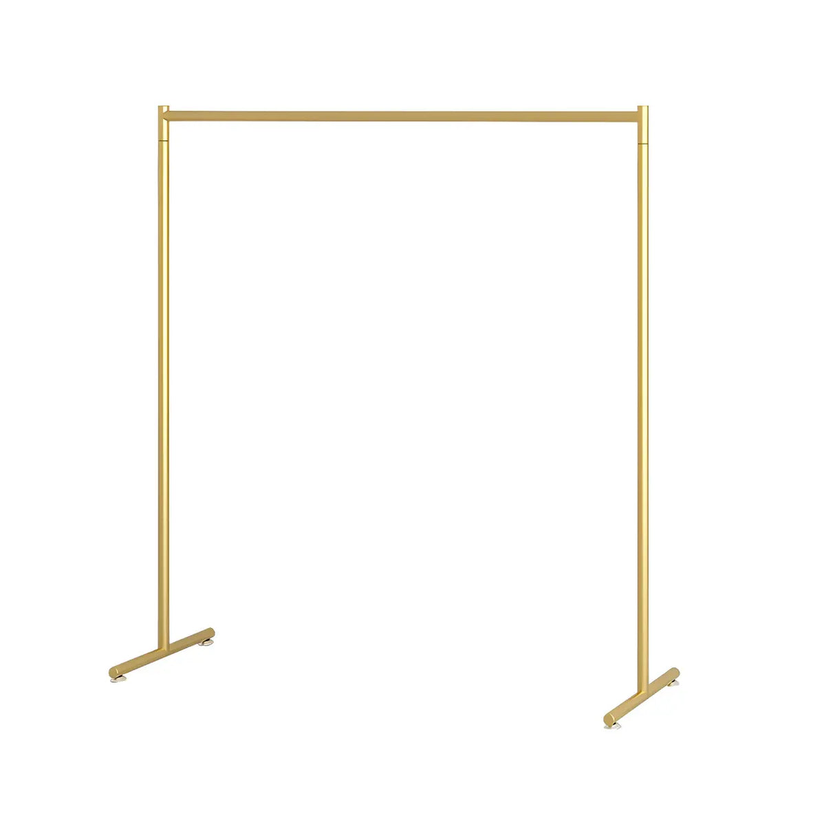 Minimalist Metal Gold Large Free Standing Coat Rack Image - 29