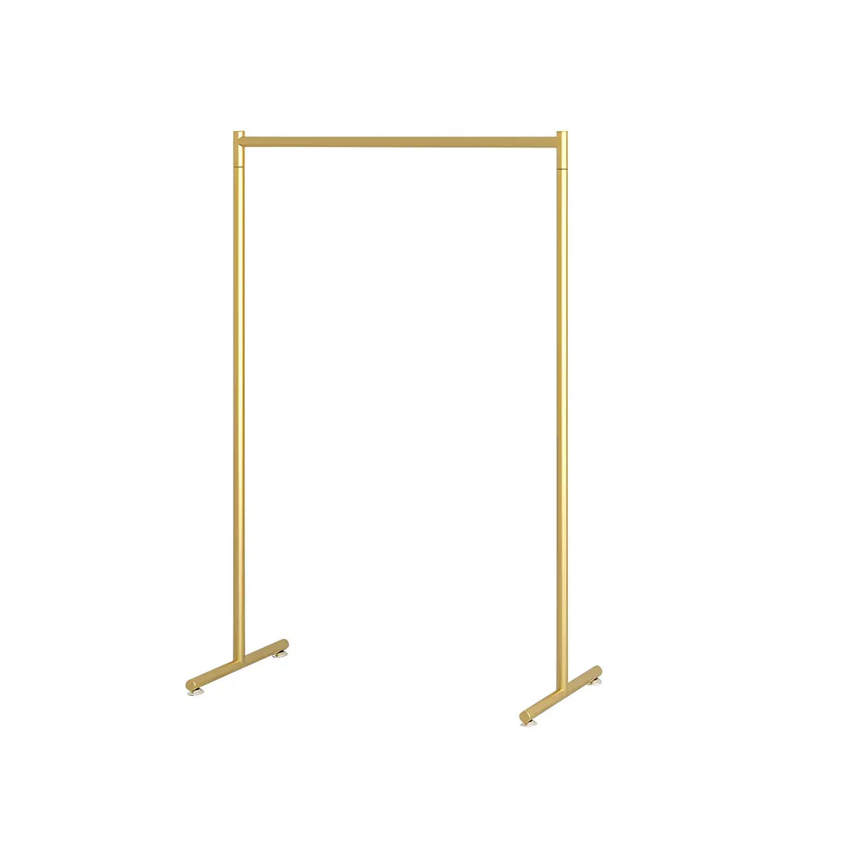 Minimalist Metal Gold Large Free Standing Coat Rack Image - 4