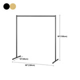 Minimalist Metal Gold Large Free Standing Coat Rack Image - 42