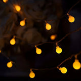 Minimalist Outdoor Ball LED Christmas String Light Image - 12