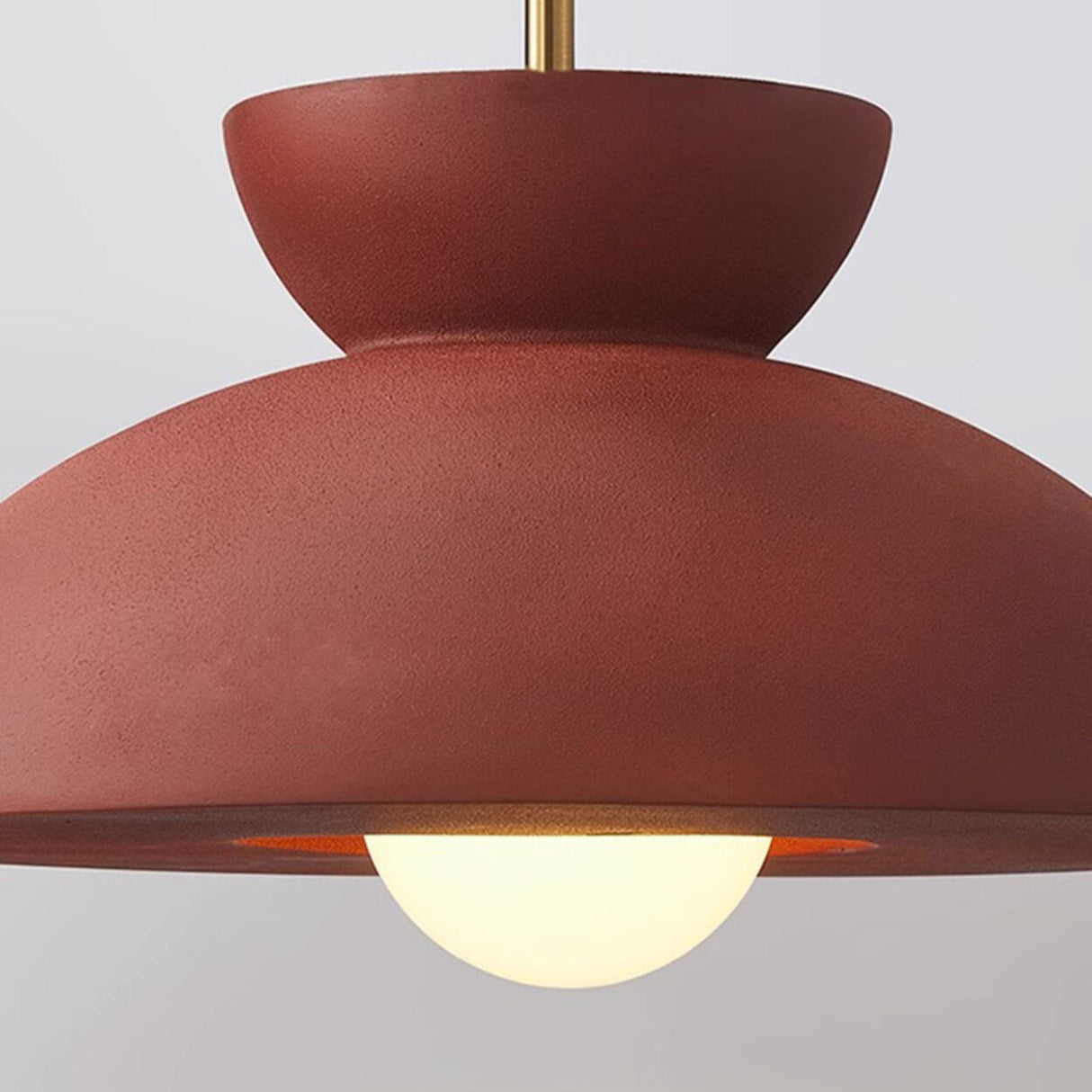 Minimalist Resin Green Dome Dining Room Pendant Light Image - 13