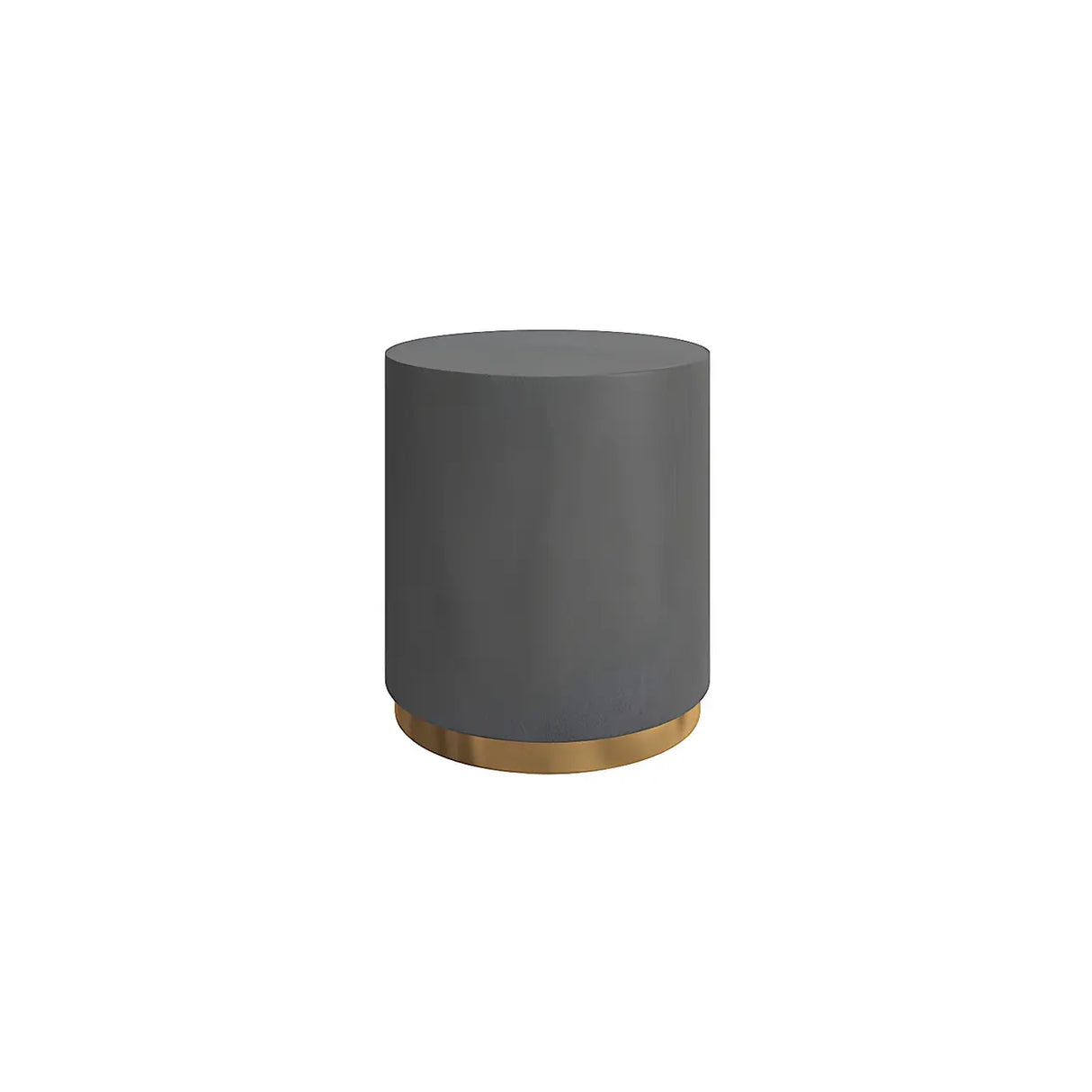 Minimalist Round Wood Top Metal Base Coffee Table Image - 11