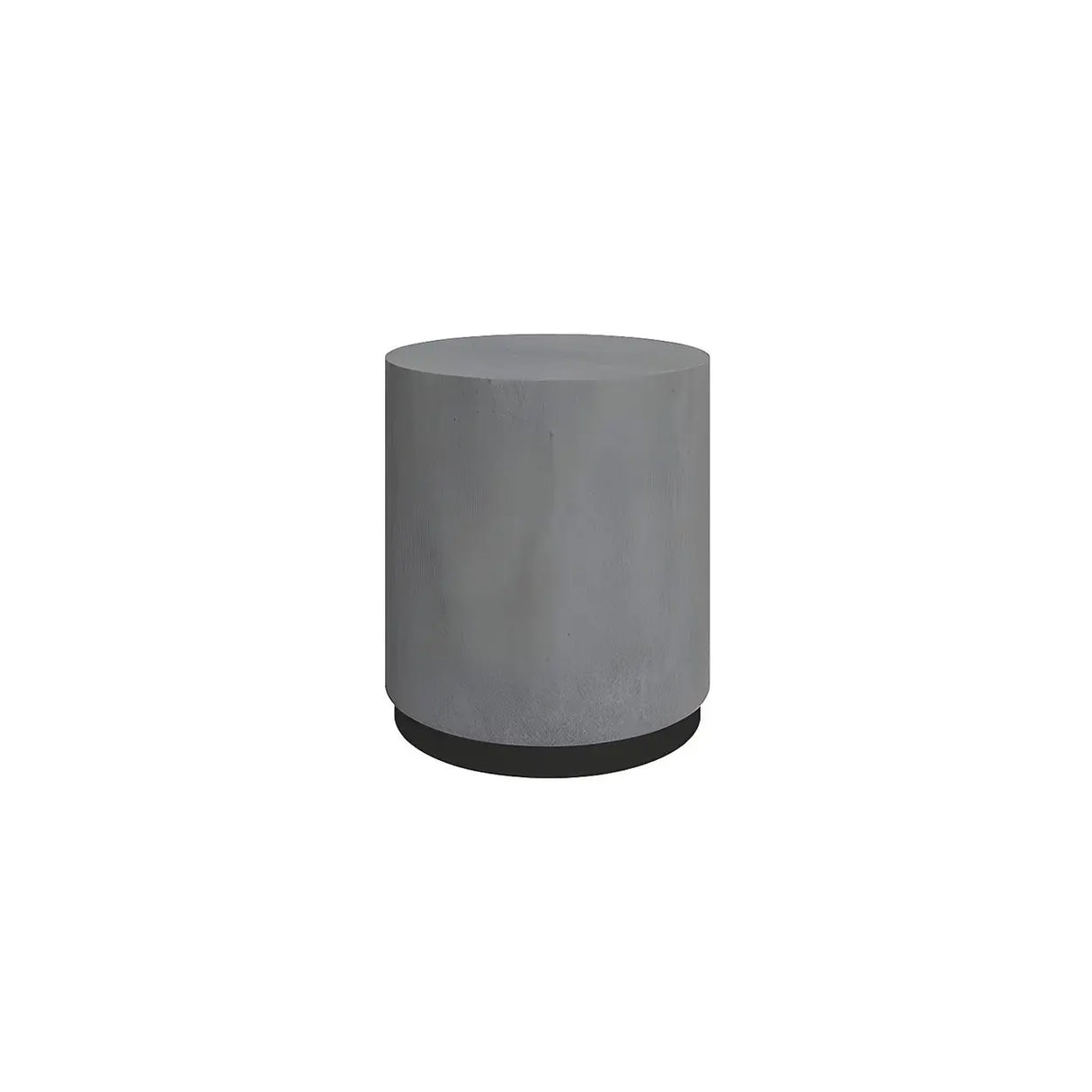 Minimalist Round Wood Top Metal Base Coffee Table Image - 5