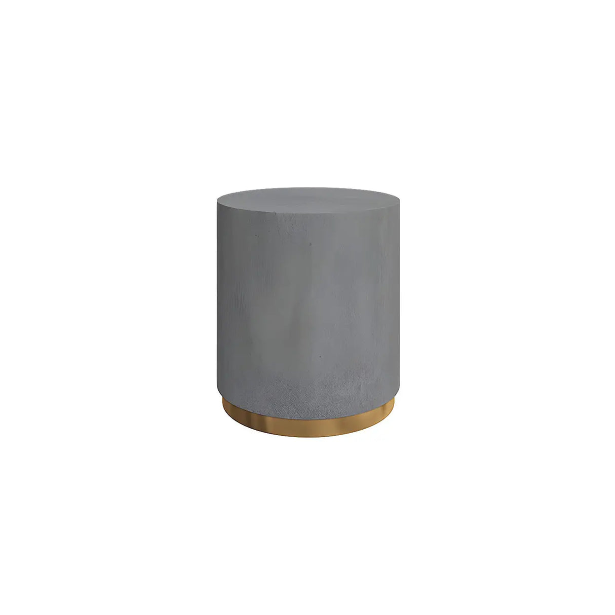 Minimalist Round Wood Top Metal Base Coffee Table Image - 9