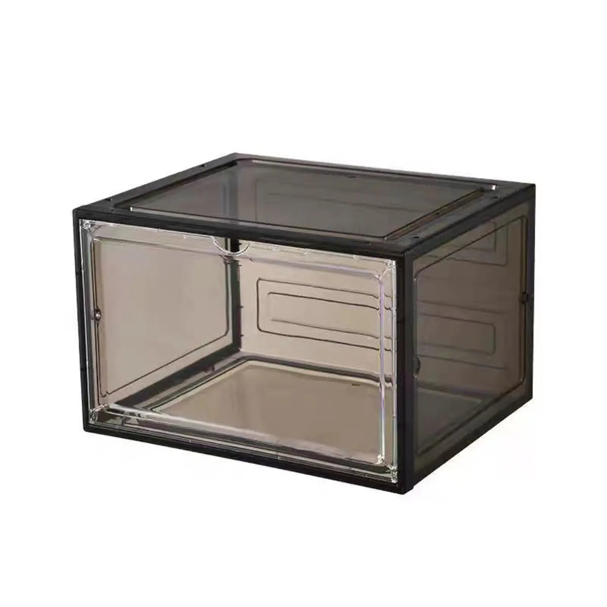 Minimalist Stackable Acrylic Clear Shoe Storage Box Image - 3