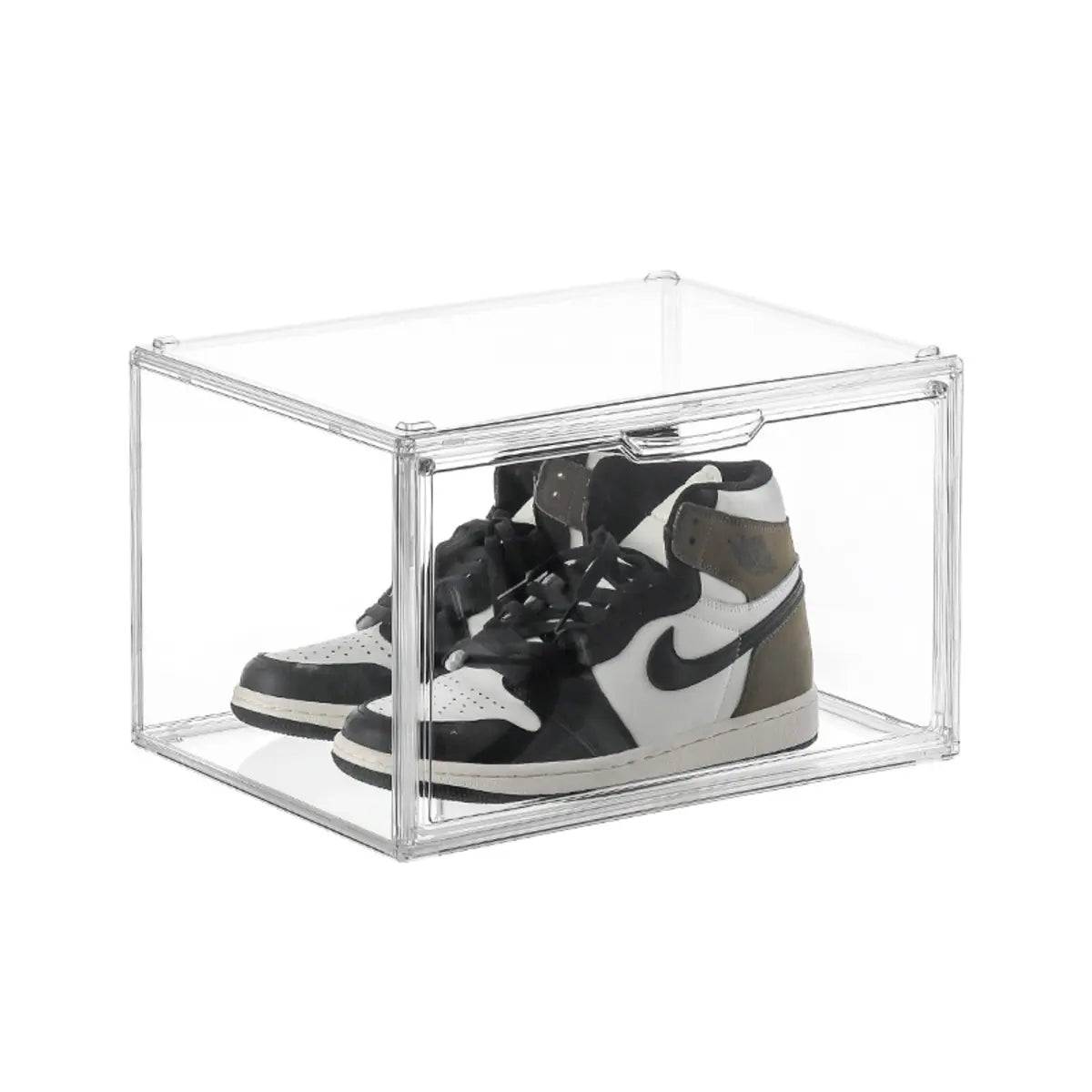 Minimalist Stackable Acrylic Clear Shoe Storage Box Image - 5