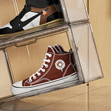 Minimalist Stackable Acrylic Clear Shoe Storage Box Image - 8