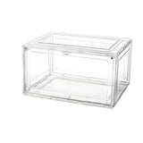 Minimalist Stackable Clear Acrylic Shoe Storage Box Image - 11