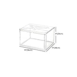 Minimalist Stackable Clear Acrylic Shoe Storage Box #size