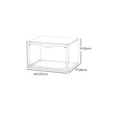 Minimalist Stackable Clear Acrylic Shoe Storage Box Image - 15