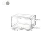 Minimalist Stackable Clear Acrylic Shoe Storage Box Image - 16
