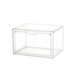 Minimalist Stackable Clear Acrylic Shoe Storage Box Image - 2