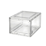 Minimalist Stackable Clear Acrylic Shoe Storage Box Image - 5