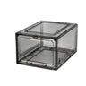 Minimalist Stackable Clear Acrylic Shoe Storage Box Image - 7