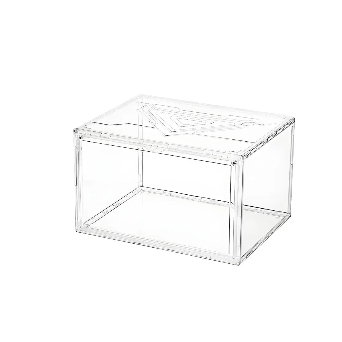 Minimalist Stackable Clear Acrylic Shoe Storage Box Image - 9