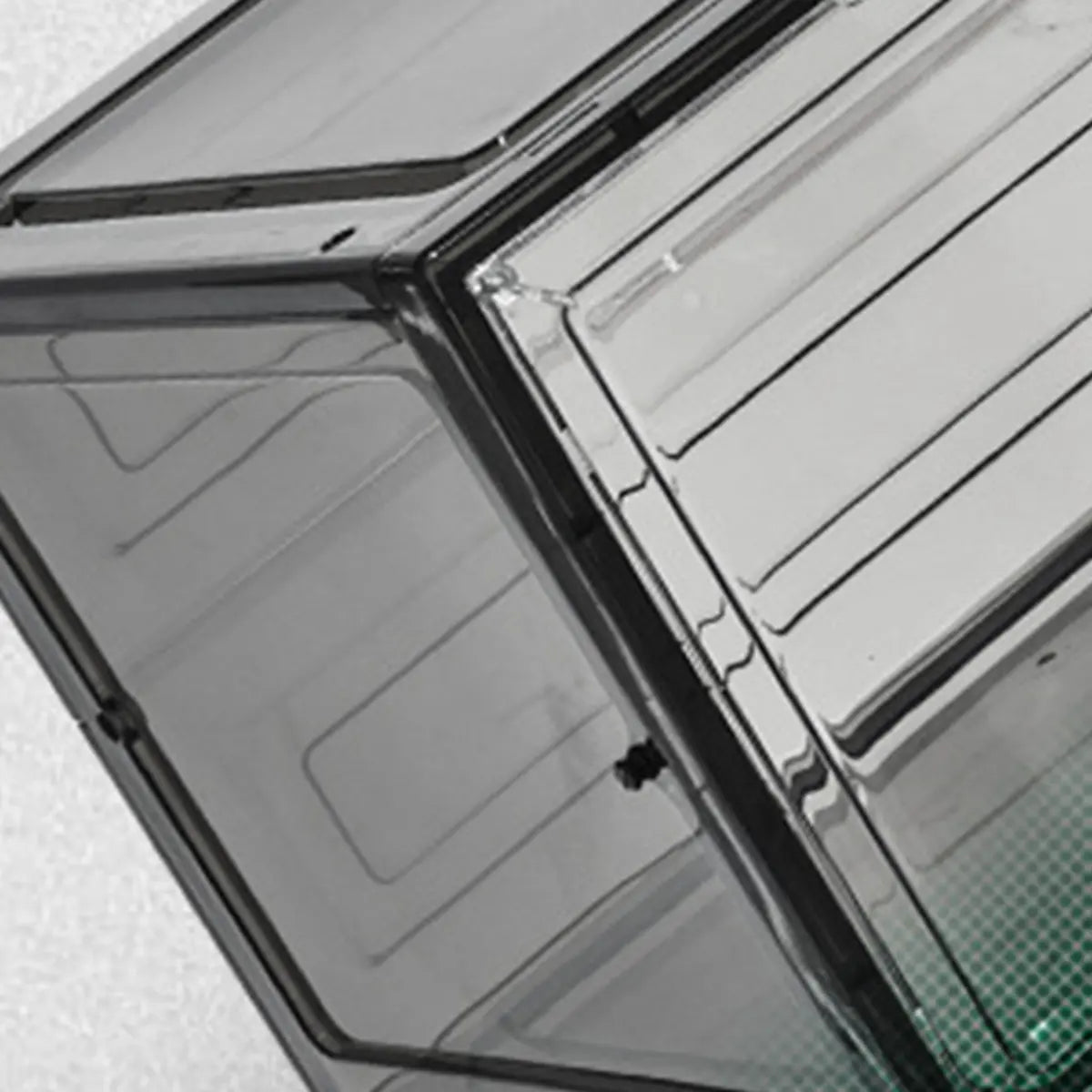 Minimalist Stackable Clear Plastic Shoe Storage Box Image - 10