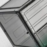 Minimalist Stackable Clear Plastic Shoe Storage Box Image - 10
