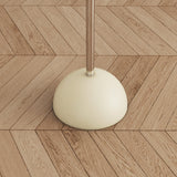 Minimalist Stacked Green Accents and Globe Floor Lamp Image - 11