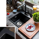 Minimalist White Square Sink for Kitchen Space Image - 17