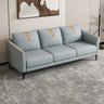 Mint Green Stain Resistant Tuxedo Arm Pillow Back Sofa Image - 11