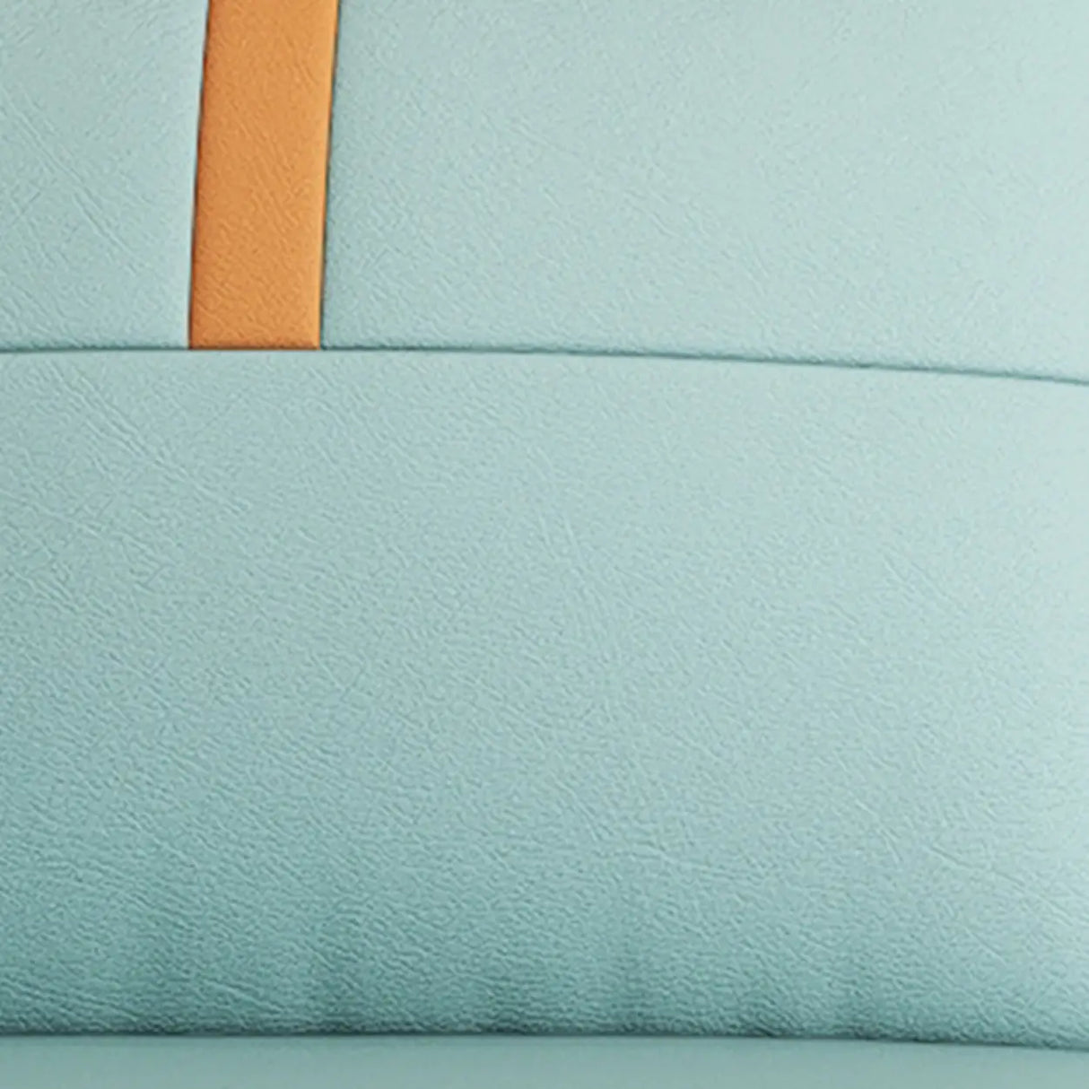 Mint Green Stain Resistant Tuxedo Arm Pillow Back Sofa Image - 12