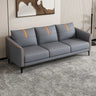 Mint Green Stain Resistant Tuxedo Arm Pillow Back Sofa Image - 2