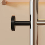 Mobile Metal Freestanding Basket Coat Rack with Shelves Image - 4