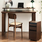 Mobile Vertical Wood Drawers Filing Cabinet with Wheels Image - 6