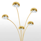 Modern 5-Light Stainless Steel Dome Tree Arc Floor Lamp Image - 8