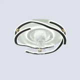 Modern 7 Blade Flower Dimming Ceiling Fan with Light Image - 6