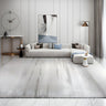 Modern Abstract Polyester Gray Large Anti-Slip Area Rug Image - 7