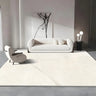 Modern Abstract Rectangle Polyester Beige Area Rug Image - 15