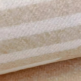 Modern Abstract Rectangle Polyester Beige Area Rug Image - 9