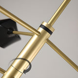 Modern Acrylic Geometric Tiered Sputnik Chandelier Image - 16