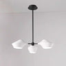 Modern Acrylic Geometric Tiered Sputnik Chandelier Image - 17