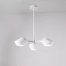 Modern Acrylic Geometric Tiered Sputnik Chandelier Image - 5