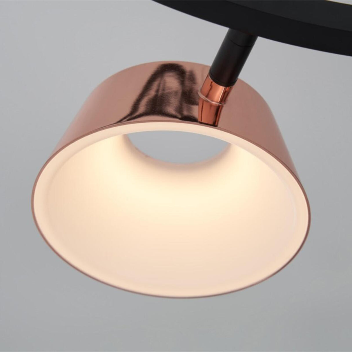 Modern Adjustable Black Cylinder LED Wall Sconce Image - 10