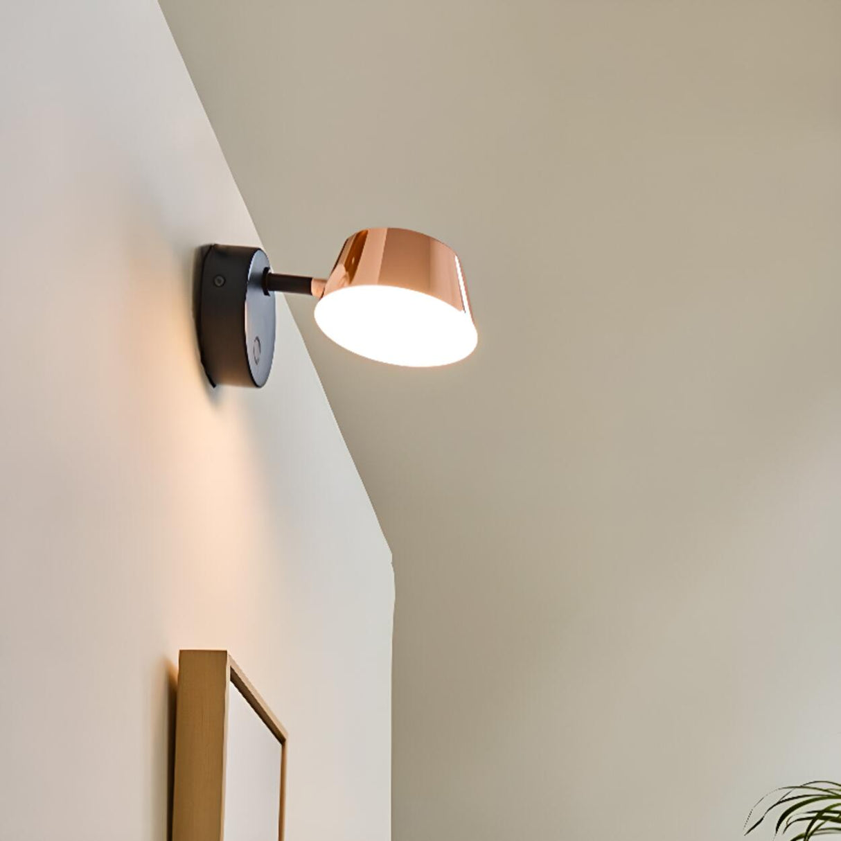 Modern Adjustable Black Cylinder LED Wall Sconce Image - 8