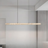 Modern Adjustable Black Linear Island Pendant Light Image - 7