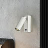 Modern Adjustable Cylinder Bedroom LED Wall Sconce Image - 14