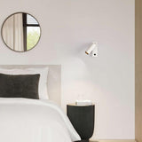 Modern Adjustable Cylinder Bedroom LED Wall Sconce Image - 3